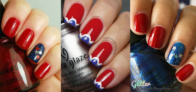 Happy Fourth Of July Nail Art Ideas Independence Day 2017 Happy Fourth Of July Nail Art Ideas Independence Day 2017