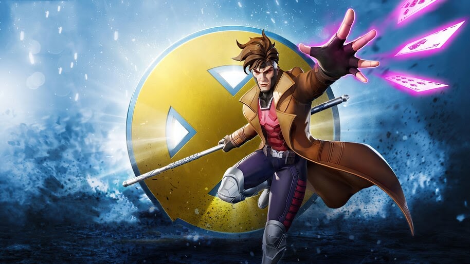 Gambit, Cards, X-Men, Marvel, Superhero, 4K, #6.2082
