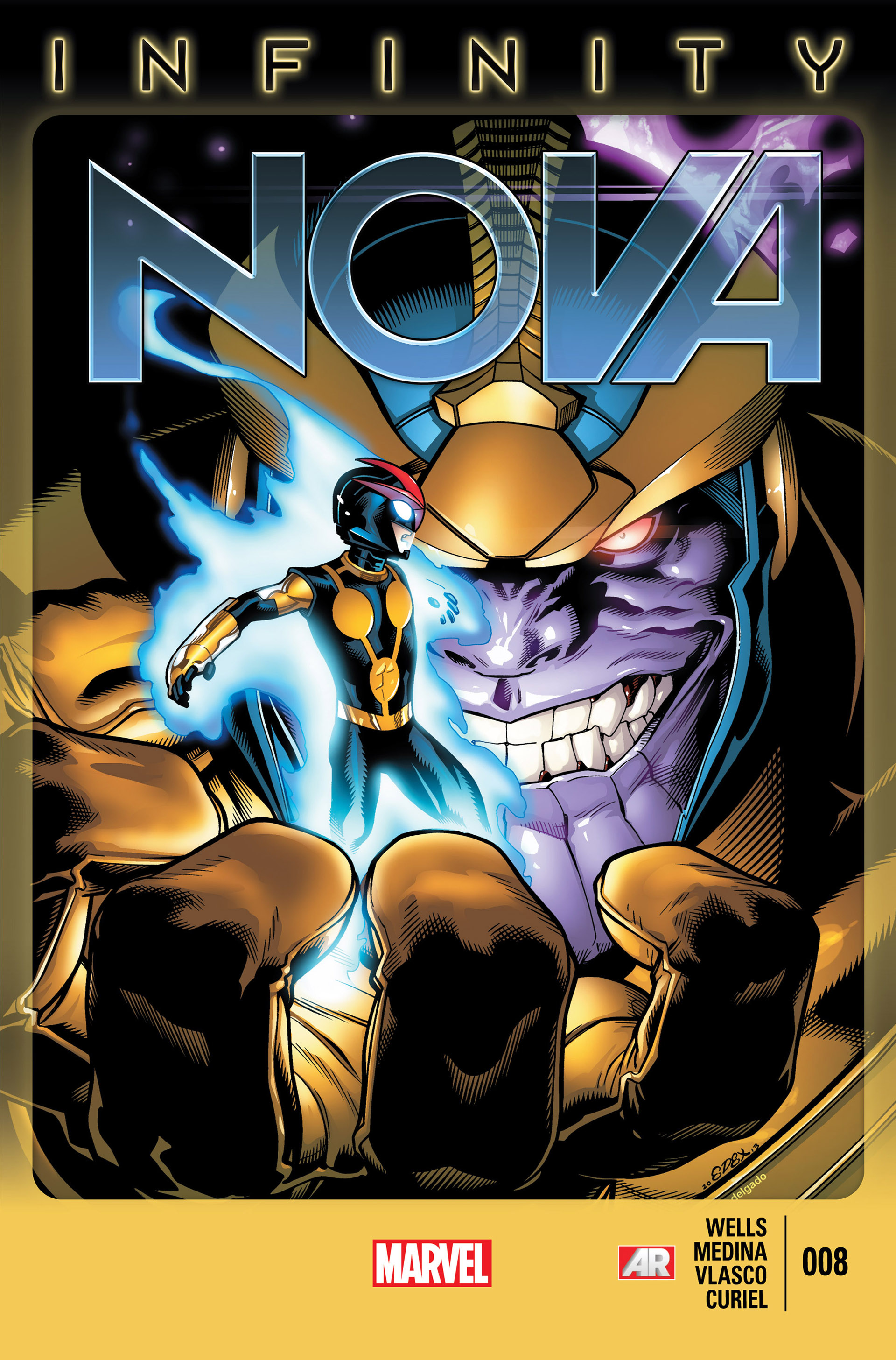 Read online Nova (2013) comic -  Issue #8 - 1