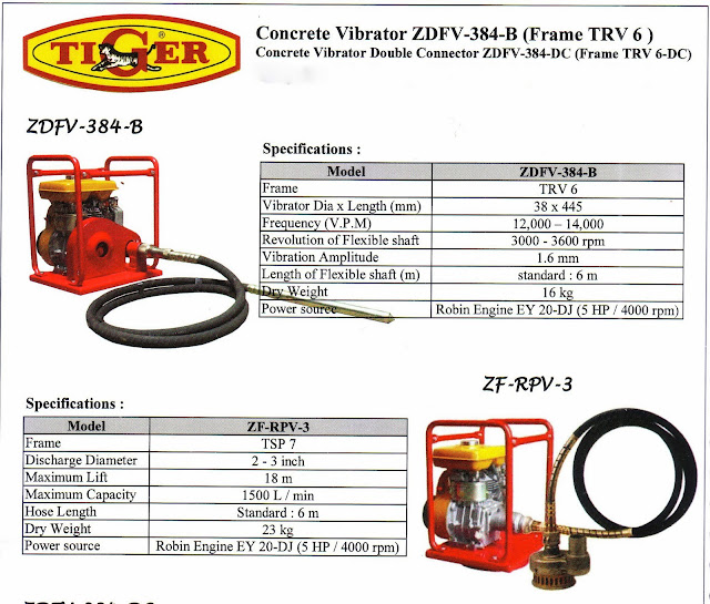 BETHEL CONSTRUCTION EQUIPMENTS Concrete Vibrator