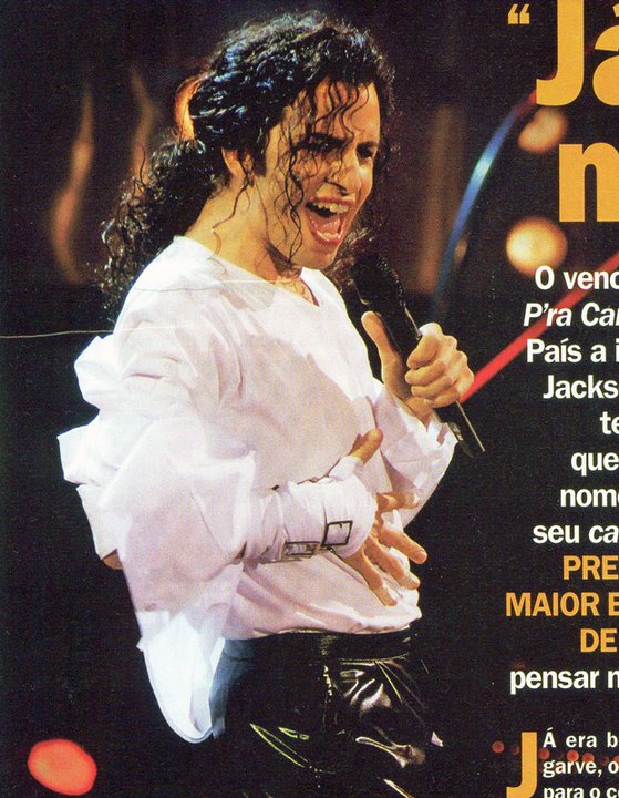 Delfim Miranda - Michael Jackson Tribute - Magazine cut