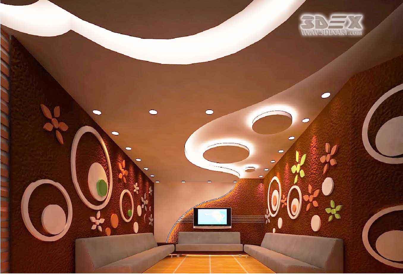 New Pop False Ceiling Designs 2019 Pop Roof Design For