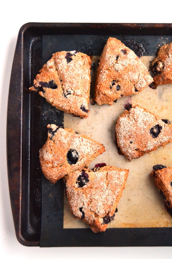 Lemon Glazed Blueberry Scones The Nutritionist Reviews