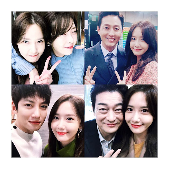 K2 snsd yoona adorable shared cast members aired episode saturday final november its last SNSD YoonA shared adorable pictures with her 'The K2' cast members
