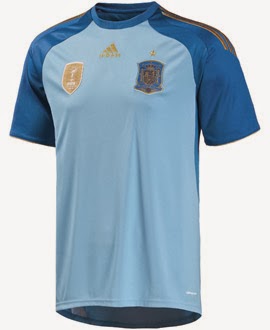 camiseta portero selección española de fútbol Mundial 2014
