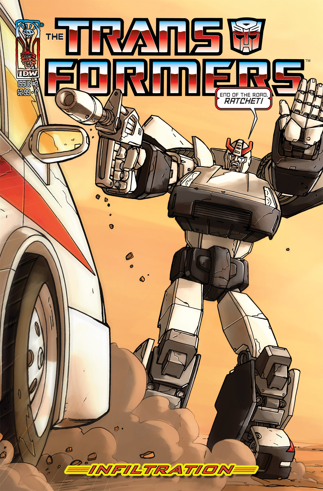 Read online The Transformers: Infiltration comic -  Issue #2 - 3