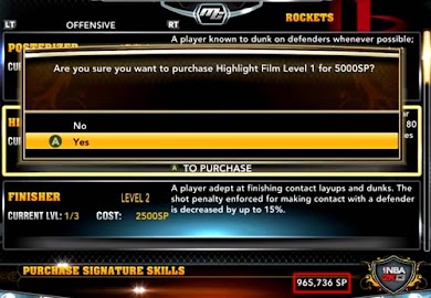 Watch video tutorial for NBA 2K13 - MyPlayer Unlimited Skill Points Hack