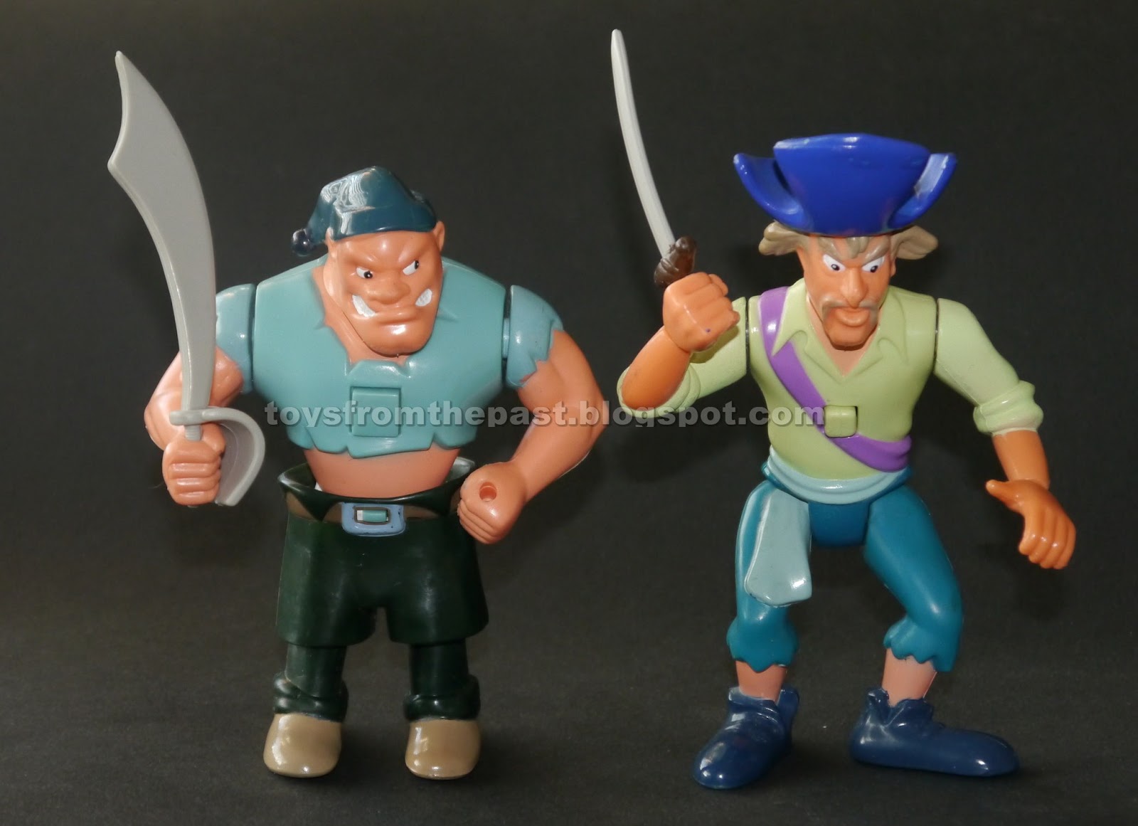 Toys from the Past: #915 FOX´S PETER PAN AND THE PIRATES - ROBERT MULLINS AND ALF MASON (1991)