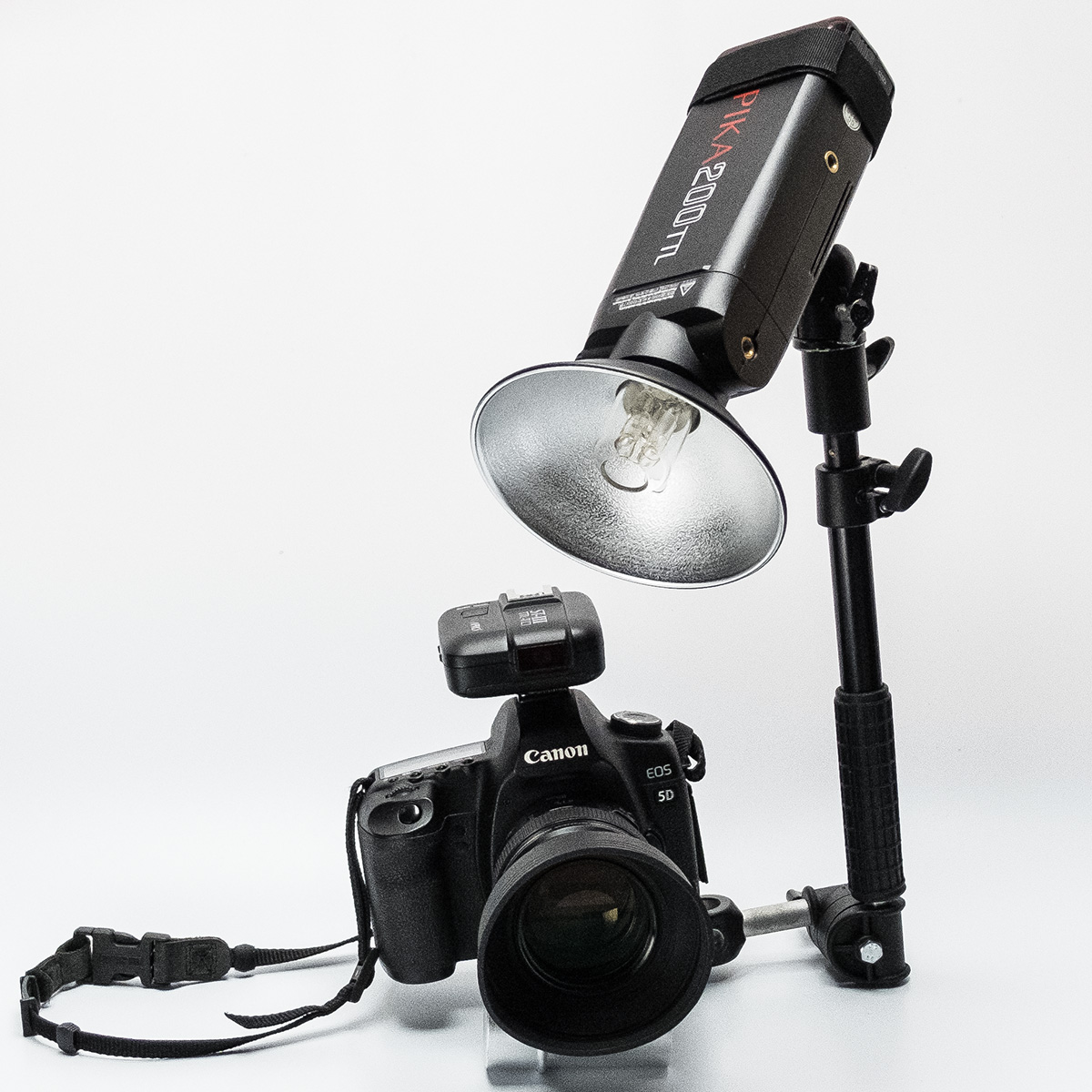 Pixapro PIKA200 Godox AD200 vs Speedlite Power Test