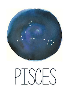 Pisces Constellation Printable from Spool and Spoon (www.spoolandspoonblog.com)