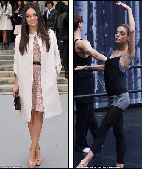 Celebrities path: 'My body never been the same': Mila speaks out about drastic Black Swan loss as she poses for sweet photo shoot