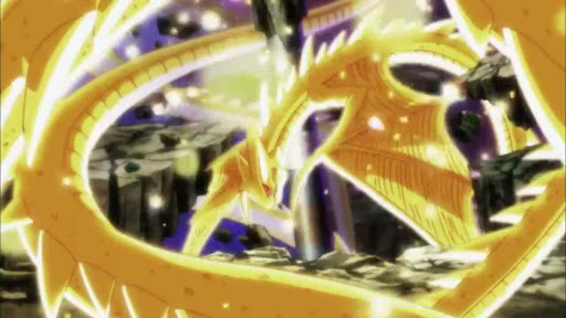 Super Shenron is summoned Super Shenron is summoned