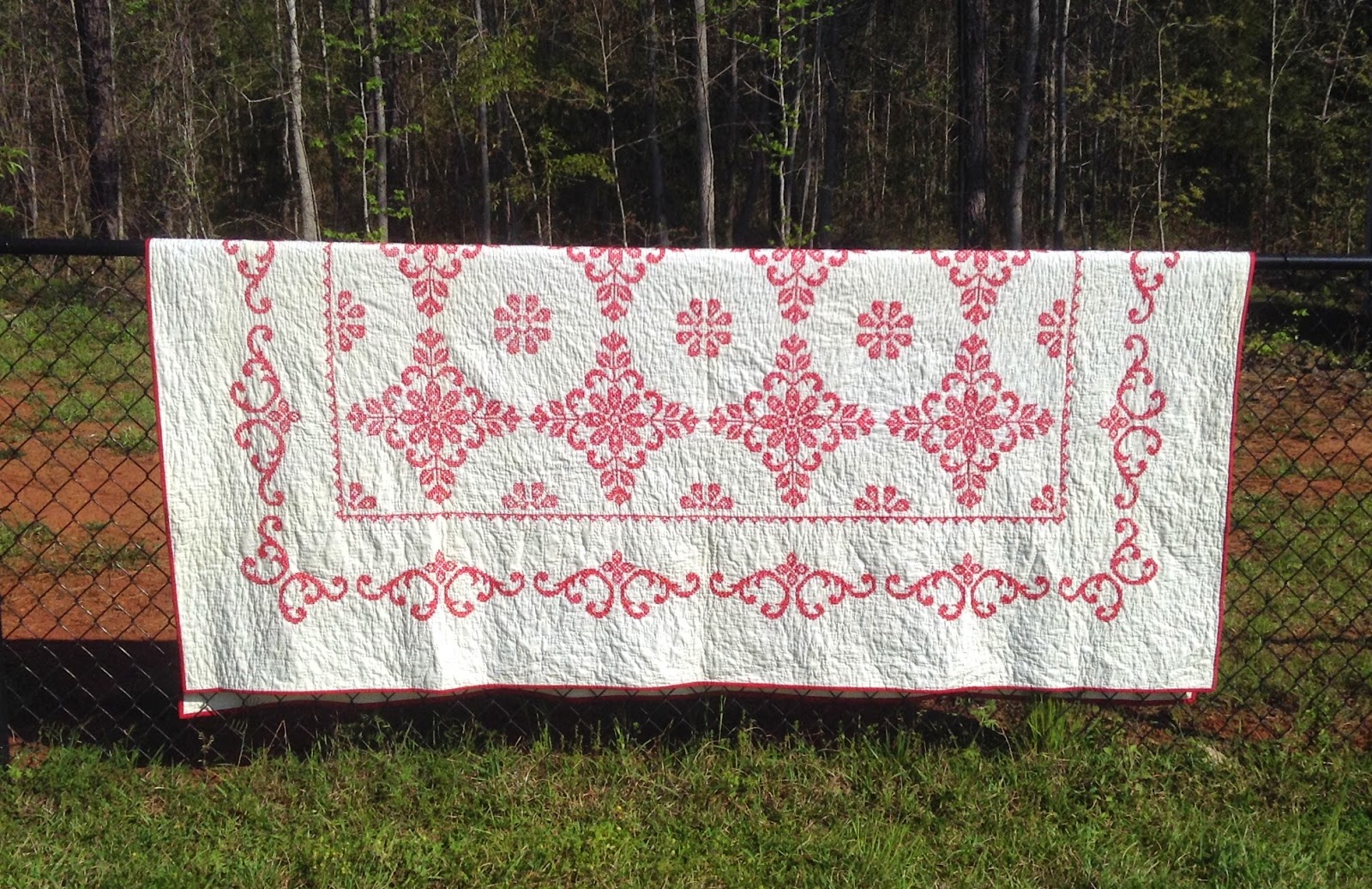 Grammy Quilts Red XStitch Quilt