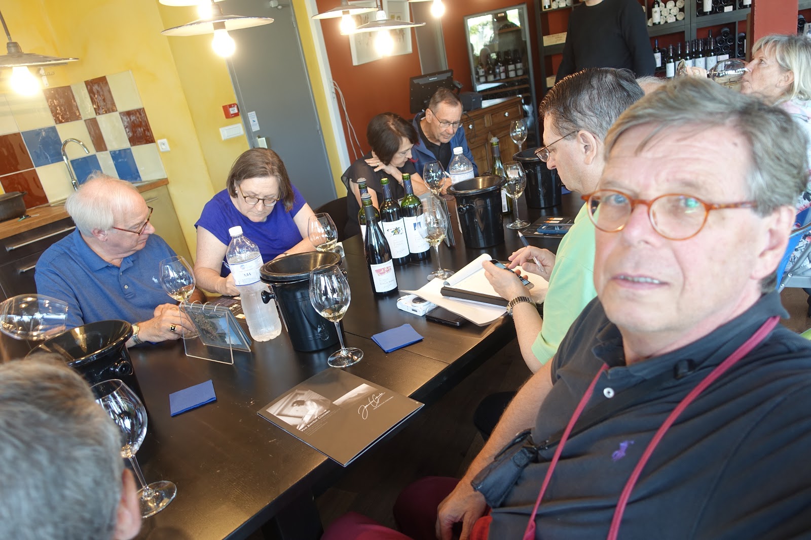 Schiller Wine Cellar Tour And Wine Tasting At Weingut Geheimer Rat Dr Von Bassermann Jordan In Deidesheim With General Manager Gunther Hauck Germany South Tour By Ombiasy Winetours 2014