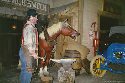 World Motion Blacksmith horse Epcot Walt Disney World 1993
