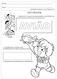 Escreva as vogais que aparecem no nome do brinquedo