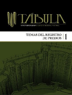 Revista Tábula - Portada