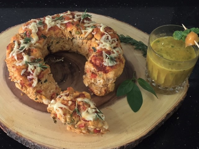 Shobha S Food Mazaa Pull Apart Pizza Monkey Bread