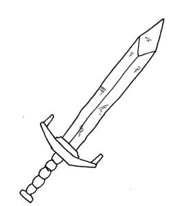 Perjudicial Exitoso Pinchazo Sutori: Consejos para dibujar espadas