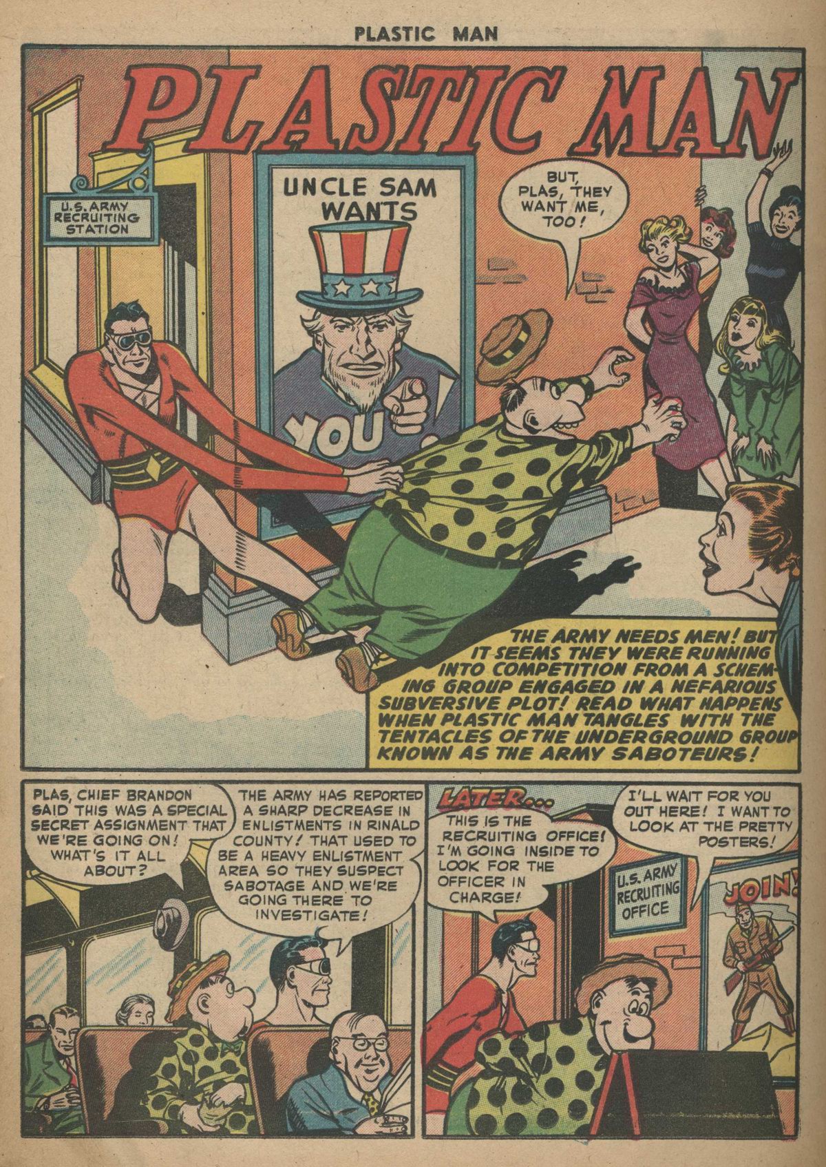 Read online Plastic Man (1943) comic -  Issue #57 - 26