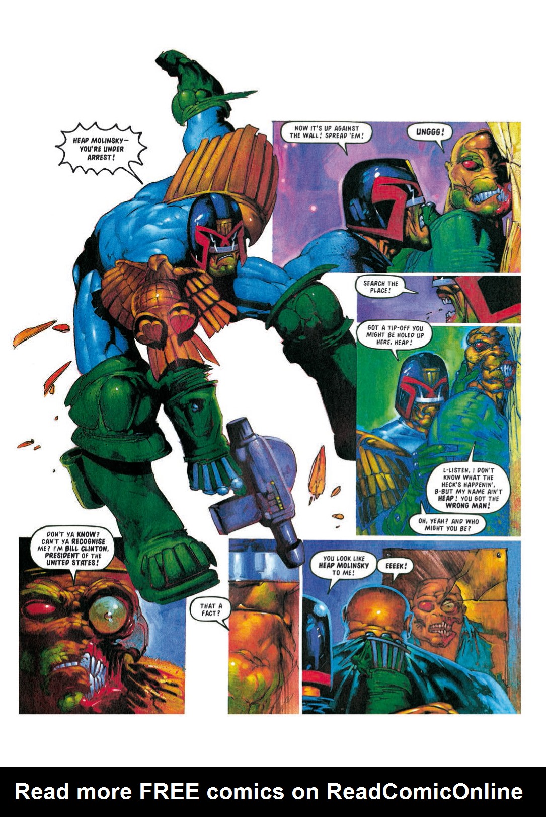 Read online Judge Dredd: The Complete Case Files comic -  Issue # TPB 22 - 219