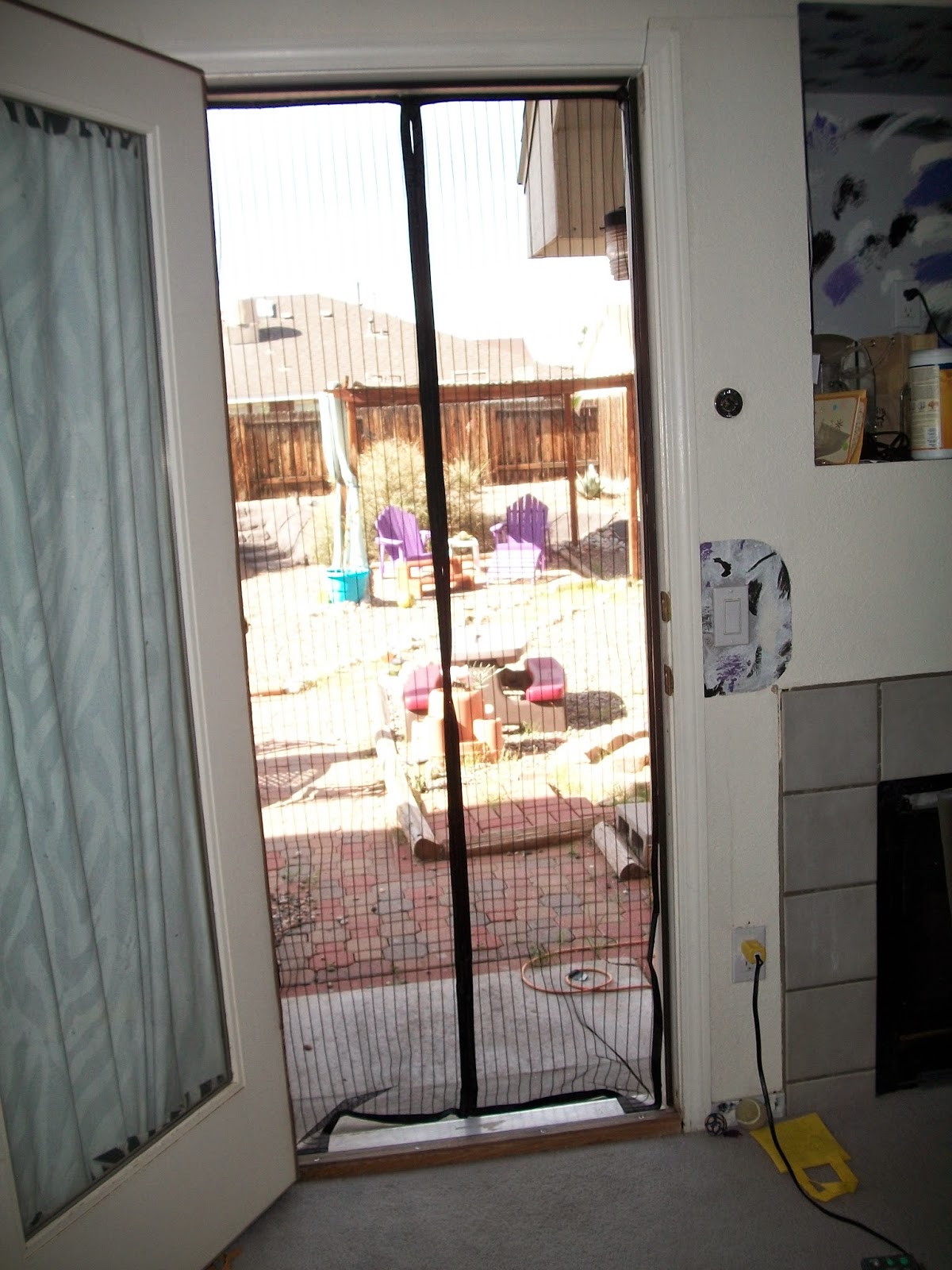 Mega Mesh Premium Screen Door