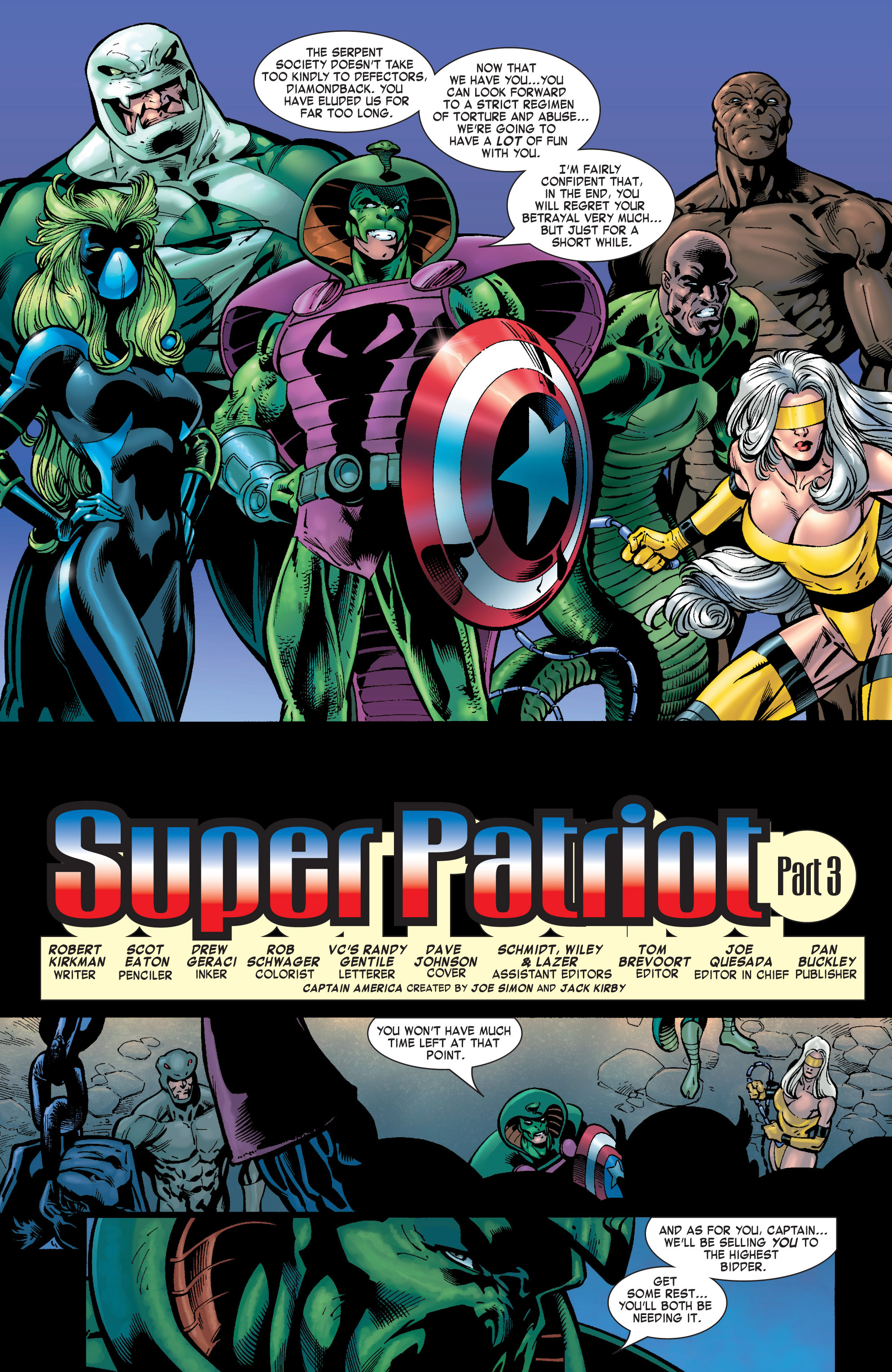 Read online Captain America (2002) comic -  Issue #31 - 3