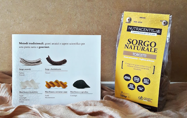 Nutracentis pasta al sorgo naturale pasta senza glutine al sorgo