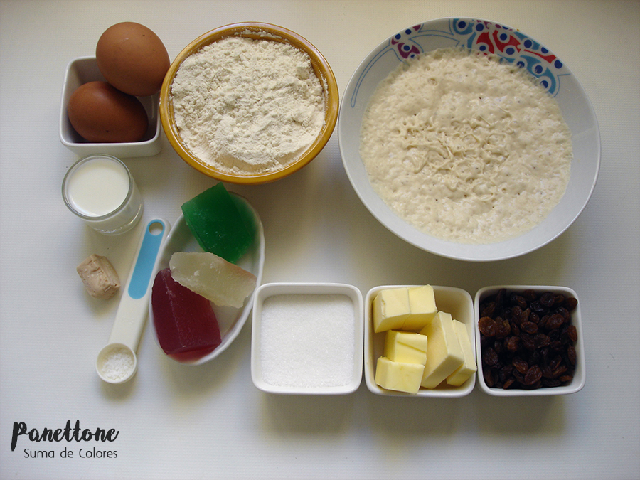 Panettone-Ingredientes