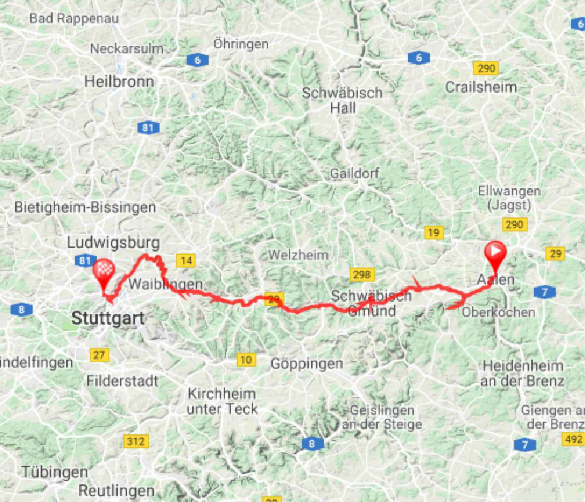 Von Der Remsquelle Bis Zur Mundung Hier Kusst Die Rems Den Neckar