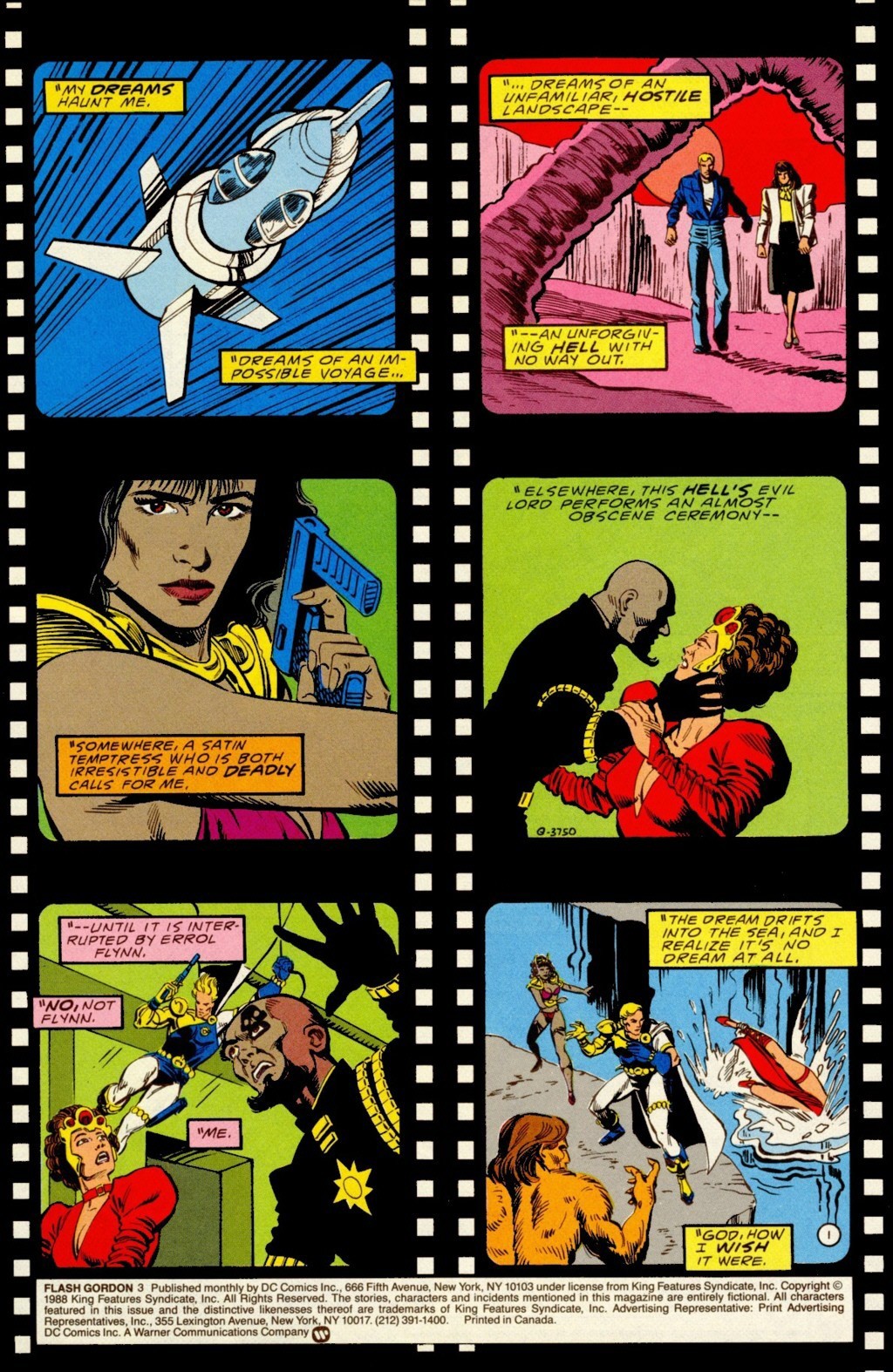 Read online Flash Gordon (1988) comic -  Issue #3 - 2