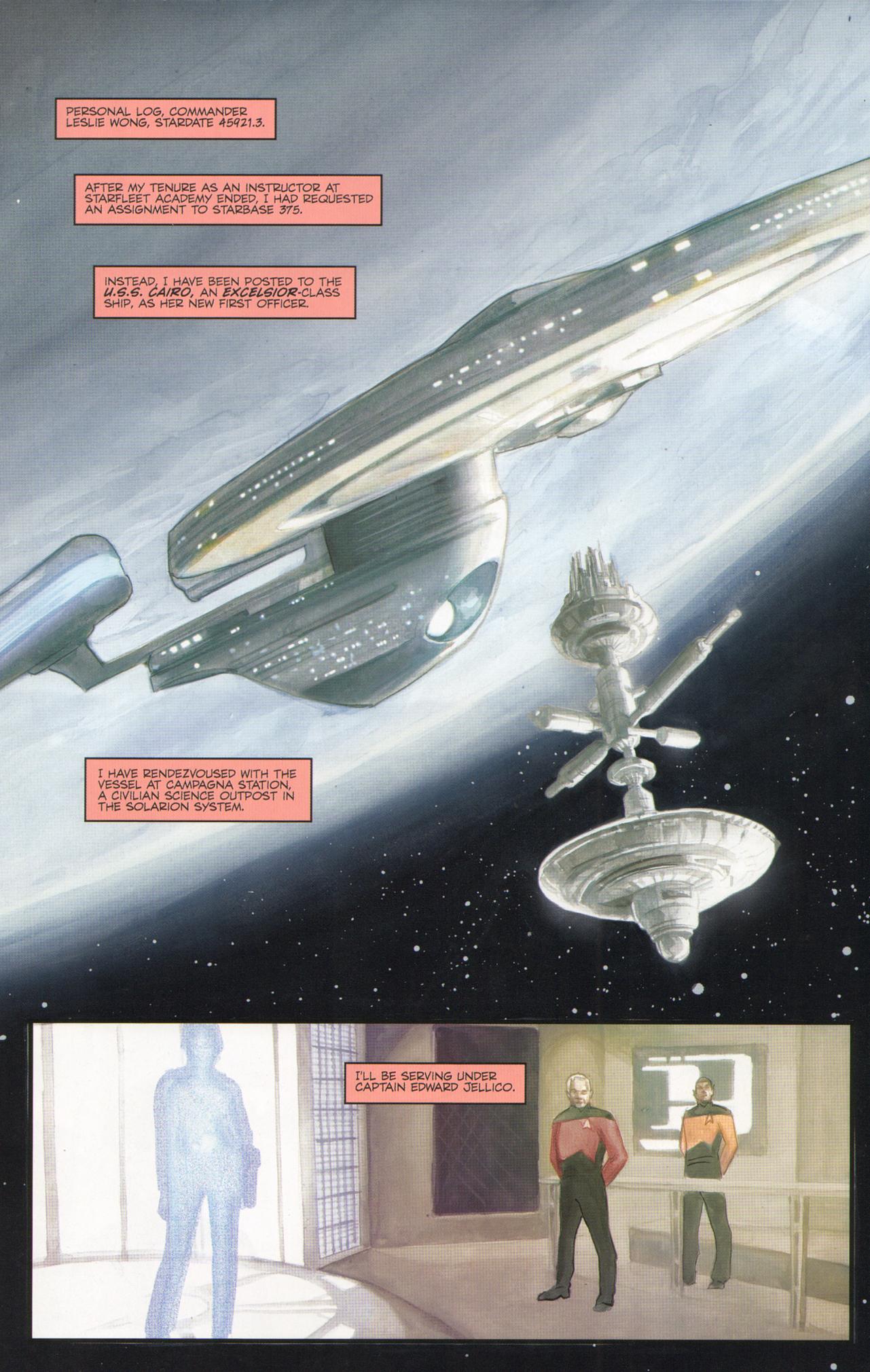 Read online Star Trek: Captain's Log comic -  Issue # Issue Jellico - 3