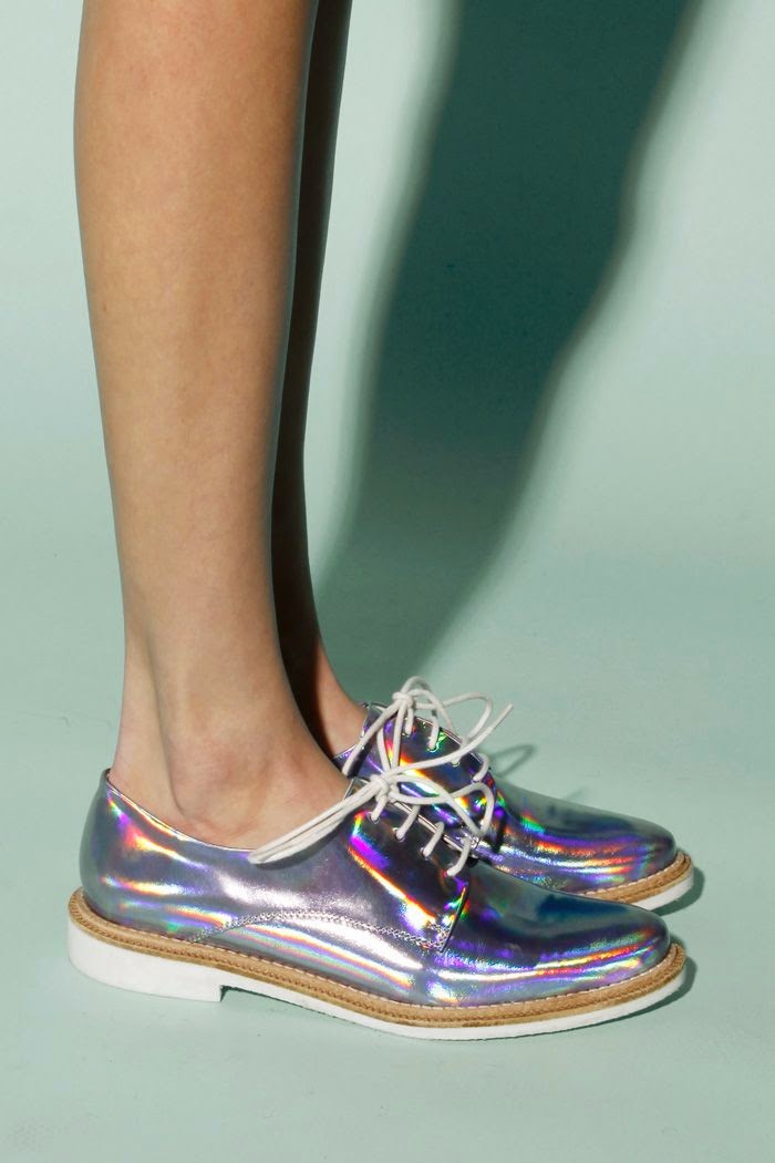 Clear Oxfords'a karÅı Metallic Oxfords! | Stiledi