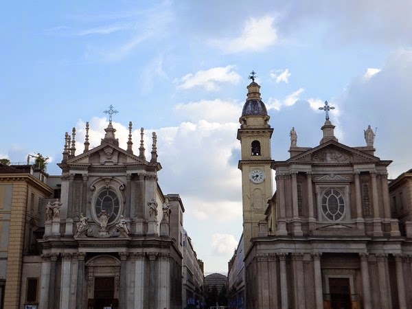 Turin Italie piazza San Carlo église santa christina chiesa