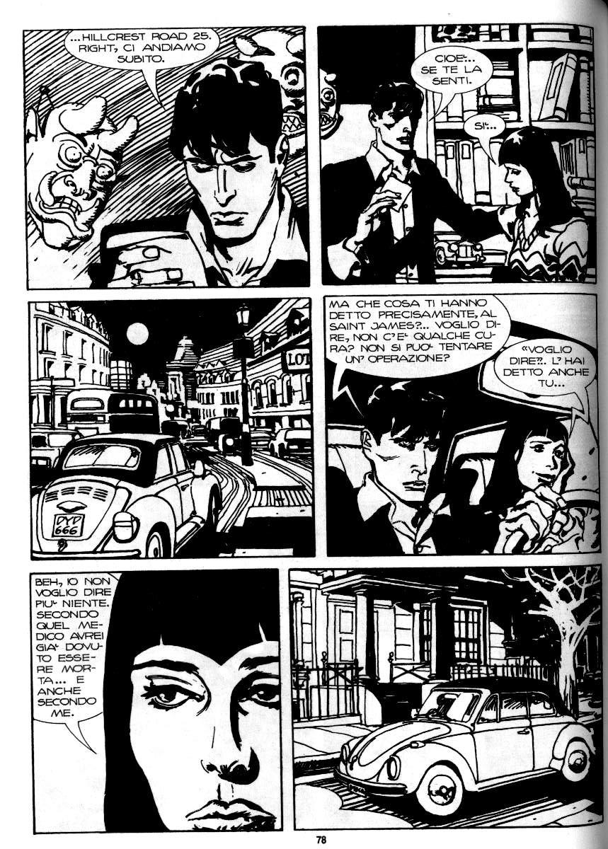 Read online Dylan Dog (1986) comic -  Issue #161 - 75