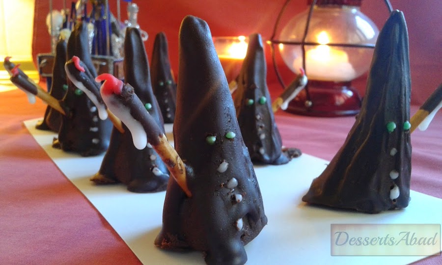 Nazarenos de mazapán y chocolate