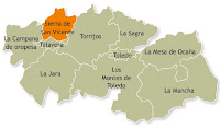 Resultado de imagen de Sierra de San Vicente mapa