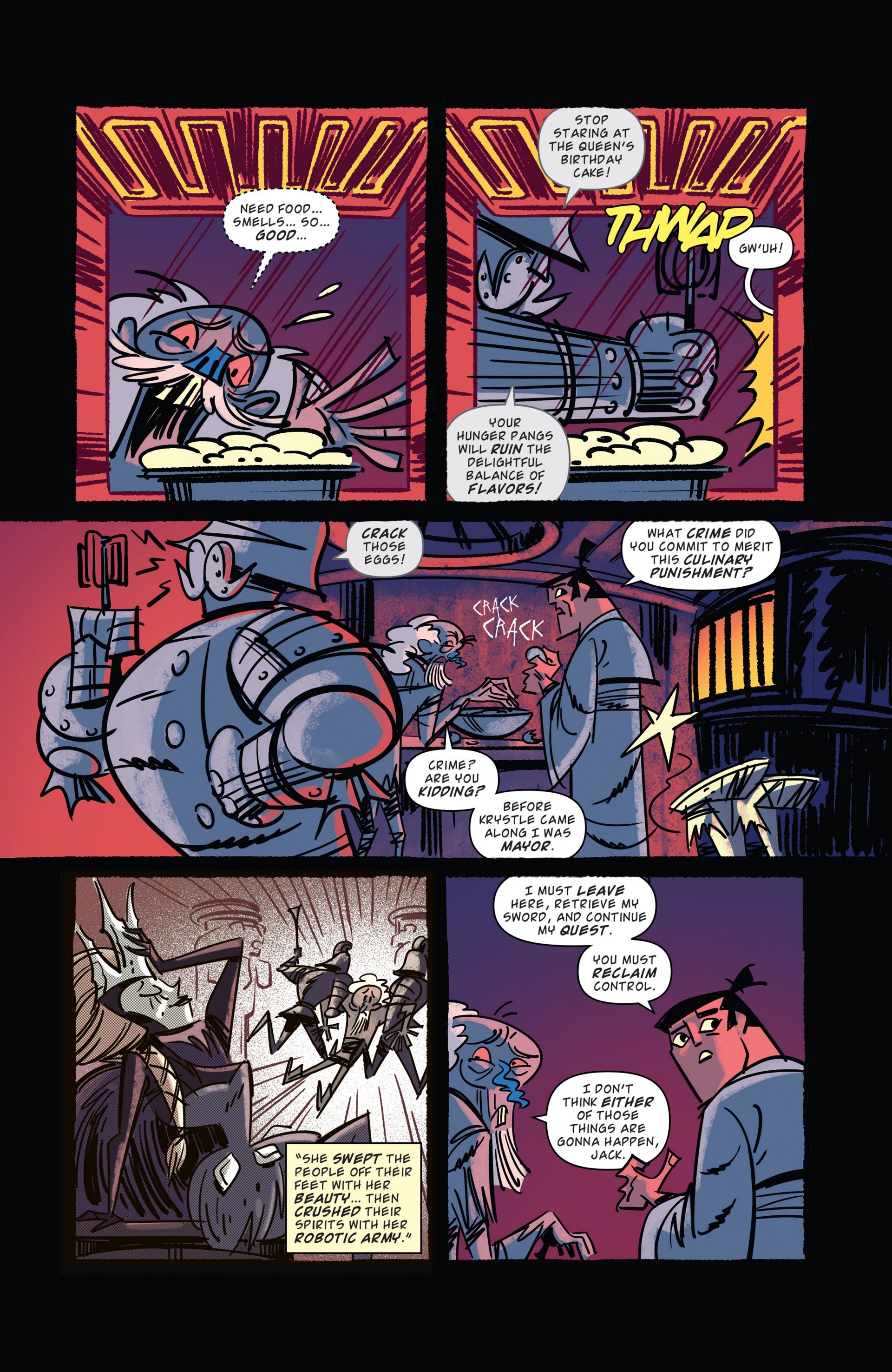 Read online Samurai Jack comic -  Issue #4 - 13