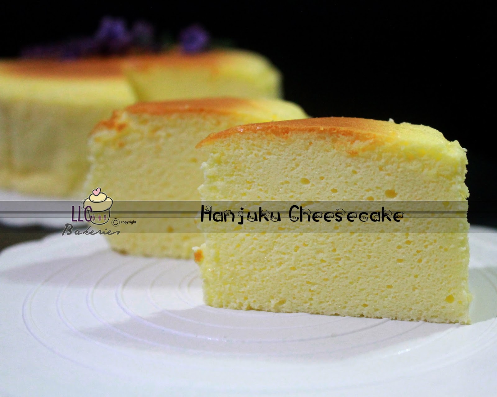 LLC Bakeries Hanjuku Cheesecake Moist and Rich HalfBaked Souffle Cheesecake