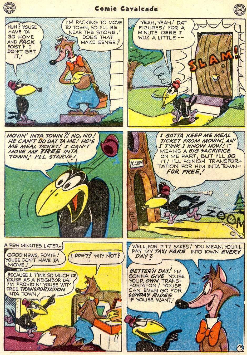 Read online Comic Cavalcade comic -  Issue #43 - 5