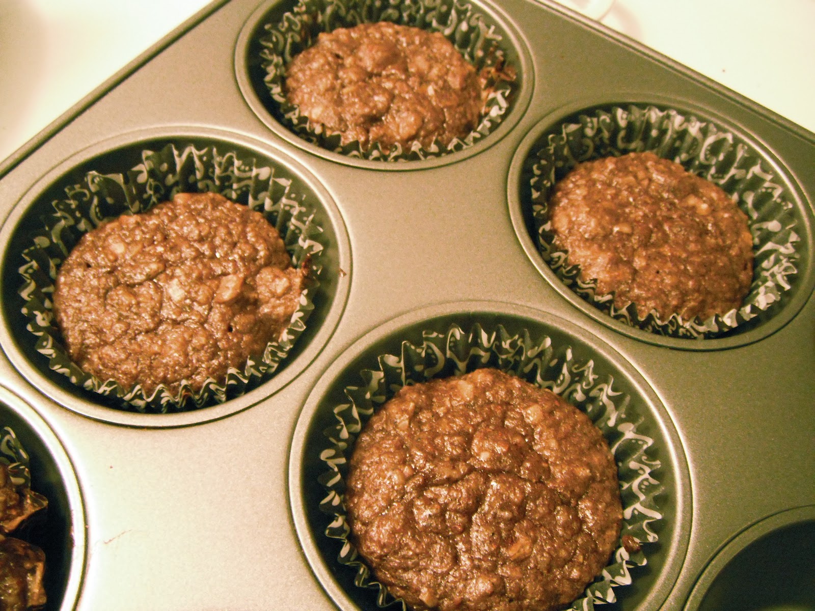 Flavorful Fitness Chocolate almond protein muffins