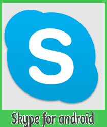 تحميل برنامج سكاى بى لمكالمات الفيديو مجانا للسامسونج جالاكسى من متجر سوق بلاى Skype%2Bfor%2Bandroid