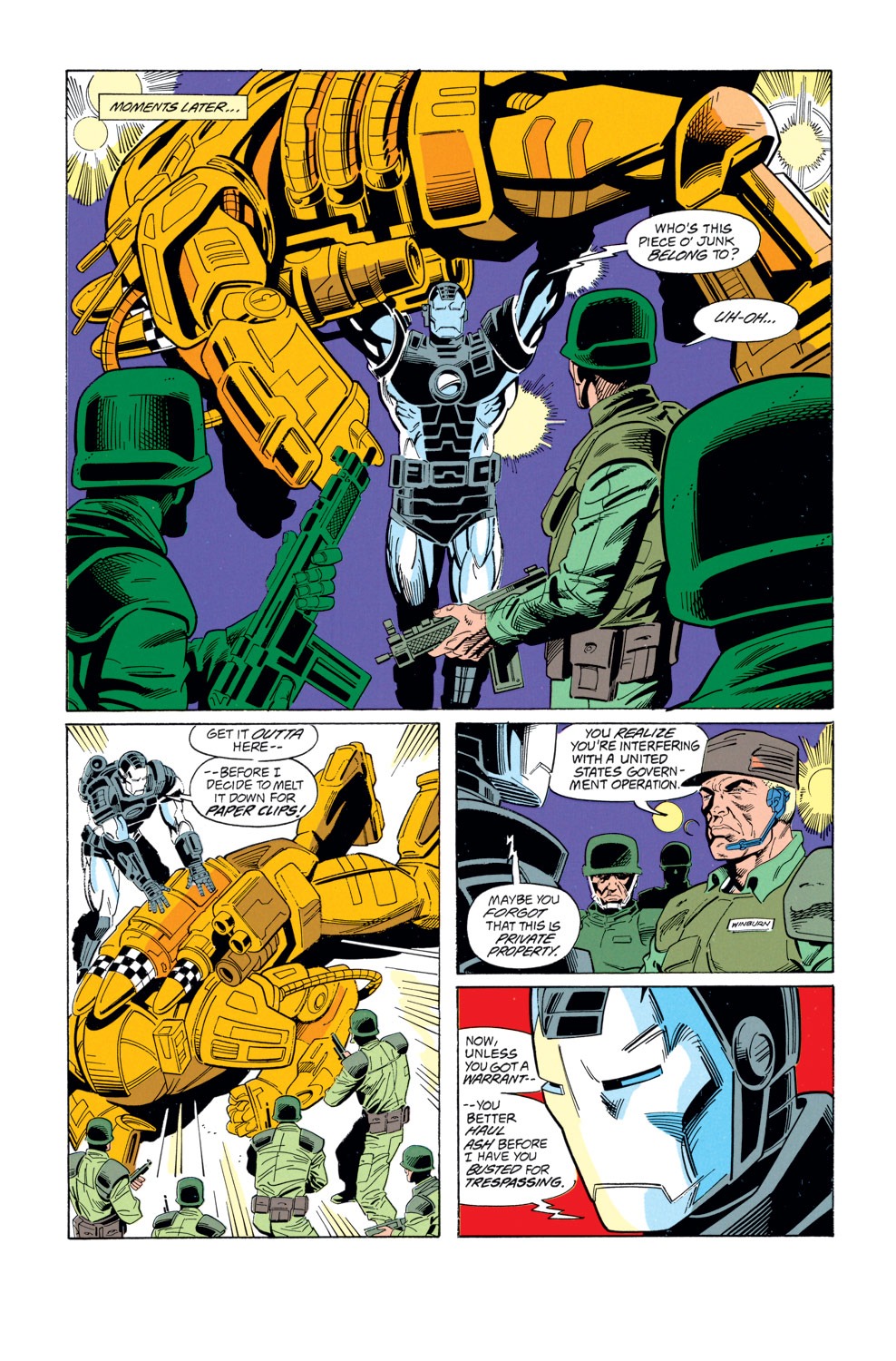 Read online Iron Man (1968) comic -  Issue #288 - 20