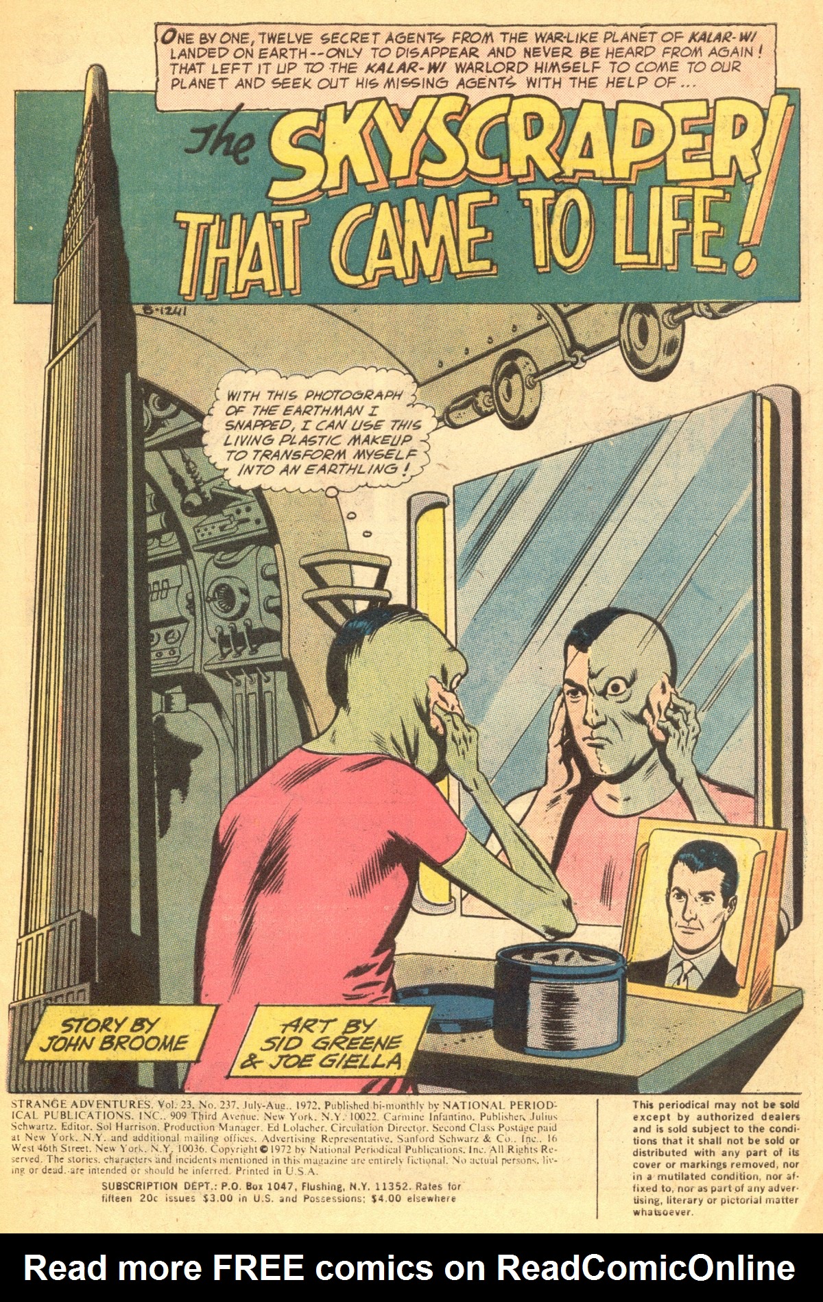 Read online Strange Adventures (1950) comic -  Issue #237 - 3