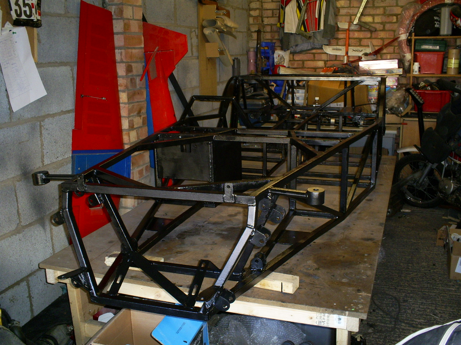 MX5 Haynes Roadster Chassis Painting