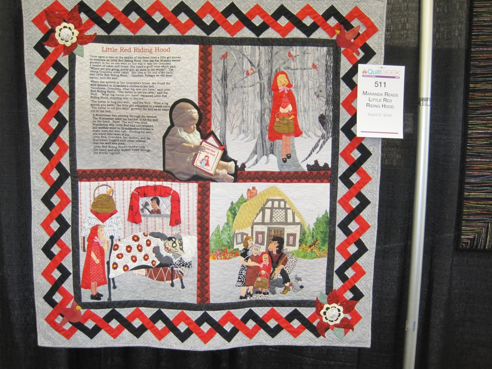 The Literate Quilter American Quilt Society Grand Rapids Show 2013