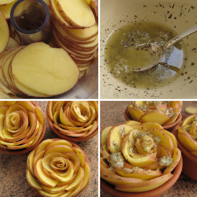 Запеченный картофель "Лепестки"