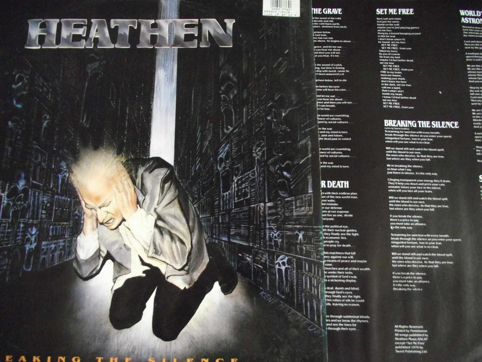 Assassin [germany] - breaking the silence. Breaking the silence. Breaking the silence. Breaking the silence. Heathen 1987.