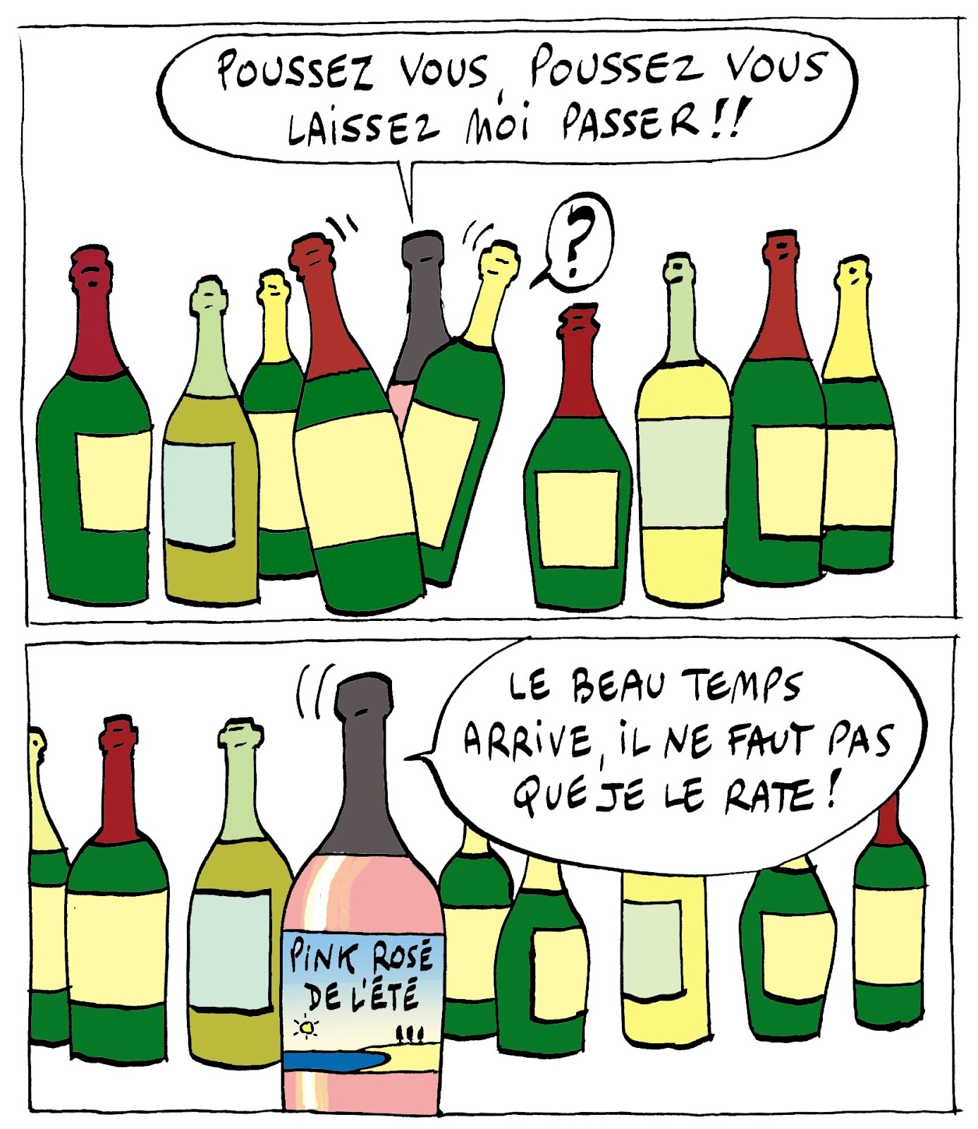 Vins Etonnants Il fait chaud et beau il fait beau et chaud ! Contrepétrie