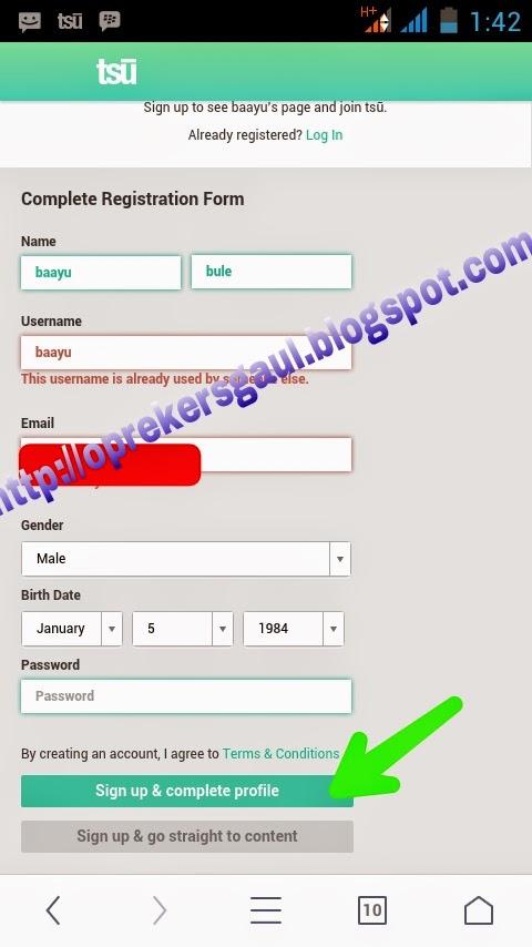 Username is already in use. Username already being used. Username already being used. Already have an account login. Twitter username.